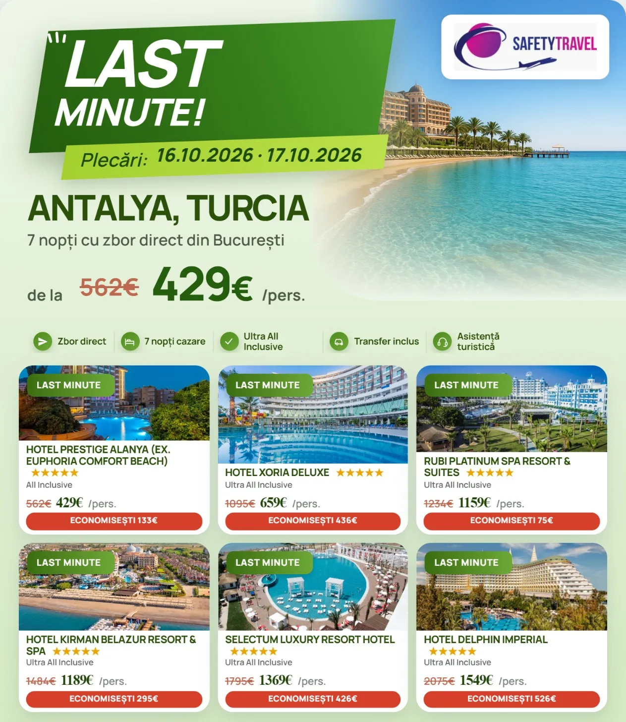 Last Minute Antalya Turcia
